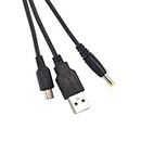 Mr Gadget's Solutions New Rechargeable and USB Transfer Cable 2-in-1 For PSP 1000/2000/3000