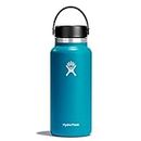 Hydro Flask 32 oz Wide Mouth with Flex Cap Stainless Steel Reusable Water Bottle Laguna - Vacuum Insulated, Dishwasher Safe, BPA-Free, Non-Toxic