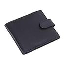 Biggs & Bane Leather Wallets for Men | RFID Blocking Full Grain Leather Card Wallet | Holds Upto 9 Cards, Currency, Coins and Pocket for AirTag | Slim and Compact Wallet with Tab Closure