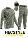 HECS Lightweight Hunting Clothing-3 Pcs Shirt, Pants, and Headcover - Sm-5XL