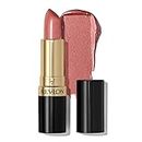 Revlon Super Lustrous Lipstick, High Impact Lipcolor with Moisturizing Creamy Formula, Infused with Vitamin E and Avocado Oil in Pink Pearl, Rose and Shine (619)