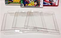 25 Box Protectors For NINTENDO 3DS Video Games  Clear Cases Boxes Sleeves NTSC