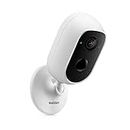 Tmezon Wireless Security Outdoor Camera, Rechargeable Battery Powered, WiFi Smart Home Security Camera Motion Detection, 1080P Video with 2-Way Audio Support Cloud & Micro SD Card Storage