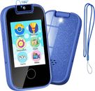 Kids Phone for Girls Aged 3-12 with Dual Camera, Touchscreen Toy Phones for Kids