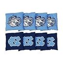 Victory Tailgate NCAA Collegiate Regulation Cornhole Game Bag Set (8 Bags Included, Corn-Filled) - North Carolina Tar Heels UNC