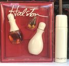 💝HALSTON Women Cologne Lotion Elsa Peretti Mini Perfume Set NIB + Dry Oil Spray
