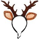 Beaupretty Hat for Women Lace Headband Puppy Accessories for Small Dogs Pet Reindeer Costume Christmas Deer Ears for Small Dog Clothing Antlers Antler Hat Brown Miss Cute Cat Headband