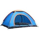 Egab Picnic Camping Portable Polyester Tent (4 Person, Multicolor)
