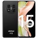 3G Unlocked Phones Canada, Ulefone Note 15 Phone, 5+32GB, 6.22” Display, All Day Battery, Dual SIM GSM WCDMA Unlocked Smartphone, Android 12, 8MP Camera, 3-Card,GPS/Face Recognition/Type C (Black)