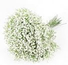 ACEmedia Artificial Baby Breath Flowers White Gypsophila Bouquets 15 pcs Real Touch Flowers for Wedding Party Home Decoration