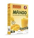 BAKERS Milk Shake Mix | Mango Flavour | East to Prepare | Silky Smoothy | Instant Pre Mix | No Sugar Needed | Pack of 3 (100 gm x 3)