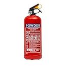 Multi Purpose Powder Fire Extinguisher – Ready to Use in Seconds – 2kg ABC Fire Extinguisher for Home & Kitchen Use – 5 Year Guarantee – Firechief Portable Extinguisher for Garages, Workshops & Sheds