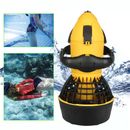 500W Electric Underwater Scooter Waterproof Dual Speed ​​Propeller Scuba Diving