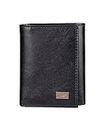 Dockers Men's Extra Capacity Trifold Wallet, Black, One Size