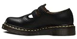 Dr. Martens Women's 8065 Mary Jane Buckle Leather Shoe Black-Black-6