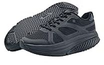 Shoes for Crews Energy II, Women’s Slip Resistant Comfortable Sneakers, Black, 10
