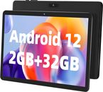 SGIN 10 Inch Tablet, 2GB RAM 32GB ROM Android 12 Octa-Core 1.6Ghz Processor WiFi