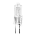 Basilica Décor G4 12 Volt 20W Capsule Long Life 2 Pin Halogen Lamps Light Bulbs (White) -Pack of 15.