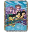 Northwest Co. Aladdin - A Whole New World Tapestry Throw Polyester in Black/Blue/Indigo | 48 W in | Wayfair 1DAL051000001RET