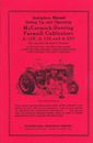 McCormick-Deering Cultivators for Farmall A Instruction Manual - reprint