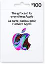 $100 Apple Gift Card - Free shipping to CANADIAN addresses ONLY! (Mail delivery)