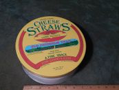 (1986) Cheese Straws *Larry Mulkeys* Old Chisholm Trail (METAL TIN) Yellow/White