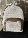 michael kors backpack Vanilla/Acorn Mini New W/tags