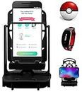 Phone Swing Step Counter Pedometer Compatible with Pokemon Go Poke Ball Plus Cellphone Accessories with USB Cable High Silent Version for Walking (Support 2 Phones Under 7.2 Inch)