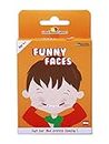 Good Mood Games Funny Faces Card Game|44 Cards Develop Visual Distinction & Concentration|Easy to Learn for Kids Age 4+|Fun for Travel|Family Party Game|Best for Birthday & Return Gifts|Made In India