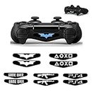 2 x Game Light Bar Vinyl Stickers Decal Led Lightbar Cover for Sony PS4 PS4 PRO Slim Controller (E)