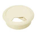 Eagle Cable Grommet 1 7/8" Inch Furniture Hole Beige White Snap In Paintable