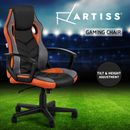 Artiss Gaming Office Chair Computer Executive Racing Chairs High Back Orange