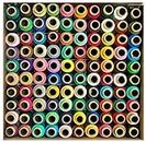 OYMYAKON Threads 3 Ply Polyester Sewing Thread Assorted Thread Box | Multicolored Thread Spools - 150 Mtr