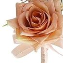 Enakshi Hand Flower Brooch Pin with Rose Bud for Bridesmaid Party Groom Groomsmen Brooch Pin |Home & Garden | Wedding Supplies | Flowers, Petals & Garlands