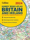2024 Collins Handy Road Atlas Britain and Ireland (Spiral Bound)