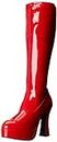 Ellie Shoes Women's Chacha Boot, Red, 6