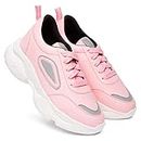 Longwalk Women's Sneaker Walking Shoes for Girl's Pink Shoes Collections