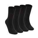 SJeware Men and Women 4 Pairs Mid Calf Length Socks(MC-1001)