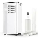 Portable Air Conditioners - 2024 Upgraded 10000 BTU Portable AC for Room up to 450 Sq. Ft, 3 in 1 AC Unit with 24H Timer, Smart Sleep Mode, Remote Control, Air Cooler for Bedroom Room Kitchen Camping