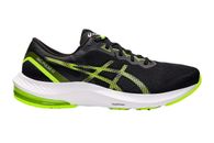 ASICS Men's Gel-Pulse 13 Running Shoes (Black/Hazard Green, Size 9.5 US), Men's
