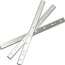 HSS Planer Blades Knives for DeWalt DW735 7352 735X Thickness Planers with 13 Inch Replacement Heat Treated Double edge 1 Set (3 pcs)