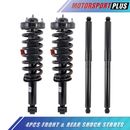 4PCS Front Rear Shock Struts w/ Coil Springs For 2009-2013 Ford F-150 4WD 171141