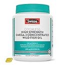 Wild Fish Oil Omega 3 - EPA DHA Fish Oil Supplements - Burpless & Odorless - Helps Support Brain, Eye and Heart Health - High Strength 1500 mg Omega 3 Supplement - 400 Softgel Pills