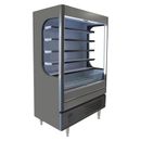 Beverage Air VMHC18-1-G 52" Vertical Open Air Cooler w/ (6) Levels - Gray, 115v