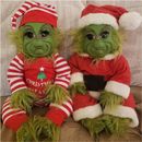 Christmas Grinch-Doll Grinch-Baby Stuffed Plush Toys Xmas Home Decor Kids Gifts