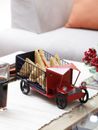 Red & Black Carrier Truck Snack Sever DIWALI CHRISTMAS FESTIVE GIFT FREE SHIP