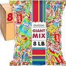 Bulk Candy - 3.6 kg, 8 Pounds - Big Bulk Candy Individually Wrapped - Pinata Candies Variety Pack - Assorted Bulk Candy Mix For Parades, Birthday, Fiesta, Carnival, Office, Classroom