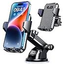 VANMASS 2024 Newest【60+LBS Strongest Suction & Military-Grade】 Car Phone Holder【Patent & Safety Certs】 Cell Phone Mount Truck Stand for Dashboard Windshield Vent for iPhone 15 Pro Max 14 13 Samsung
