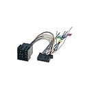 sound-way - Adaptador de Radio ISO para Coche Conector arnés Cable de estéreo Compatible con autoradio Kenwood DNX/DDX/KVT/KMR 22 Pin