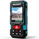 MiLESEEY S7 Metro laser 100m, strumento di misurazione di distanza multifunzionale ricaricabile con telecamera a puntamento, tecnologia P2P